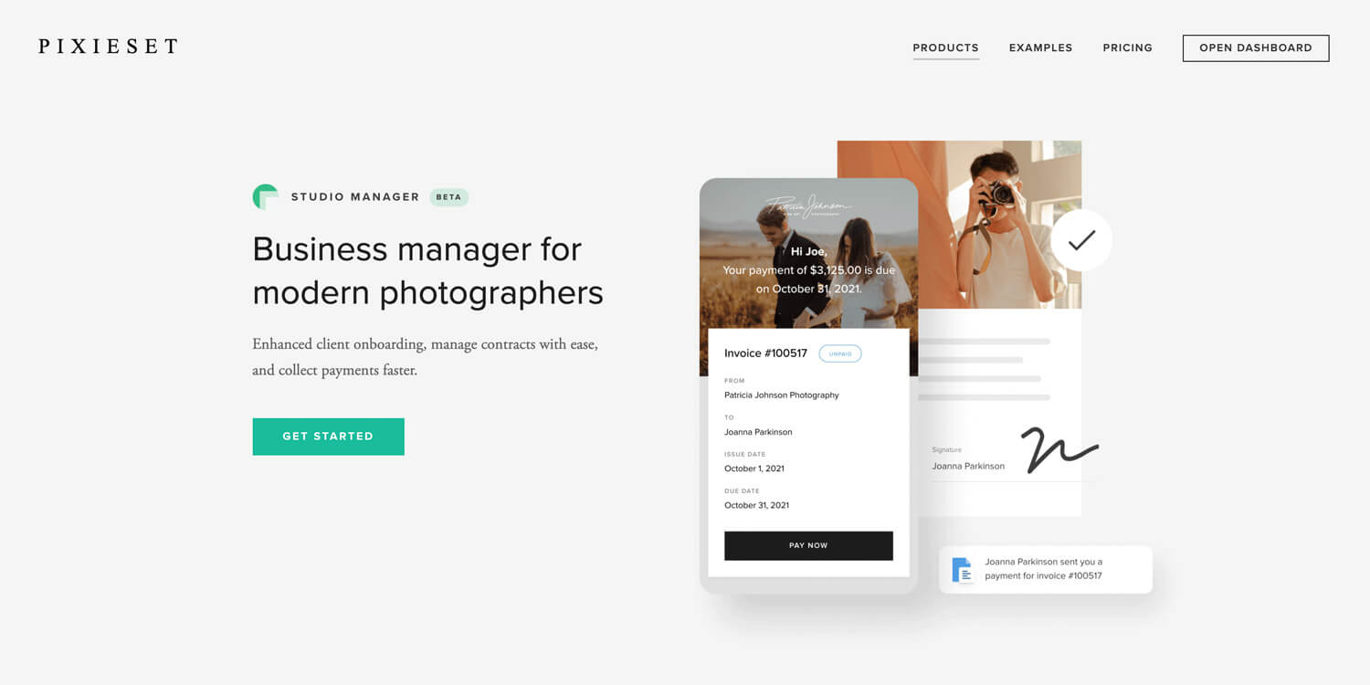 Photography Management Software