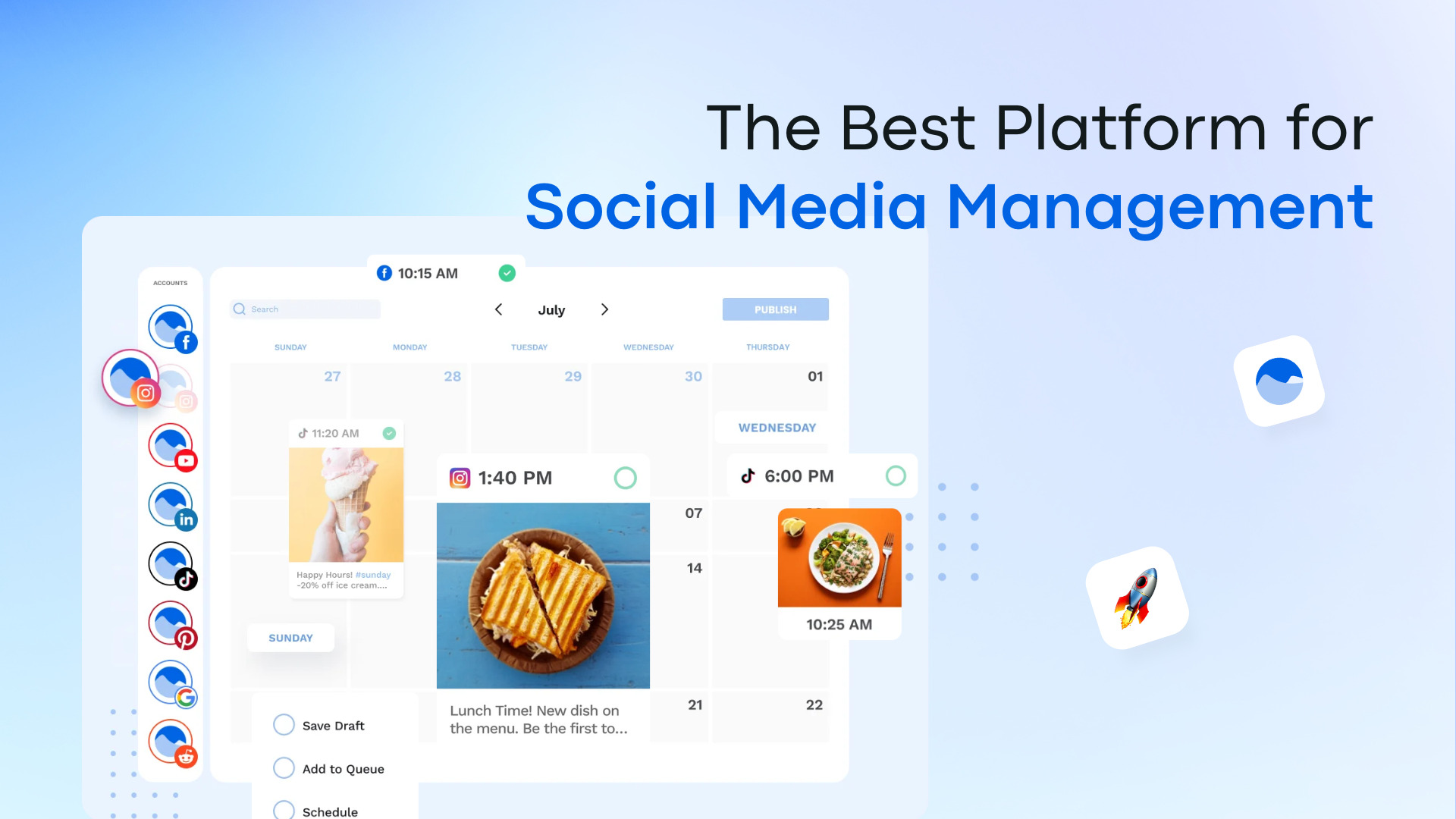 Social Media Manager Software Software Screenshot - Business Productivity Tool by Elite Software Suite